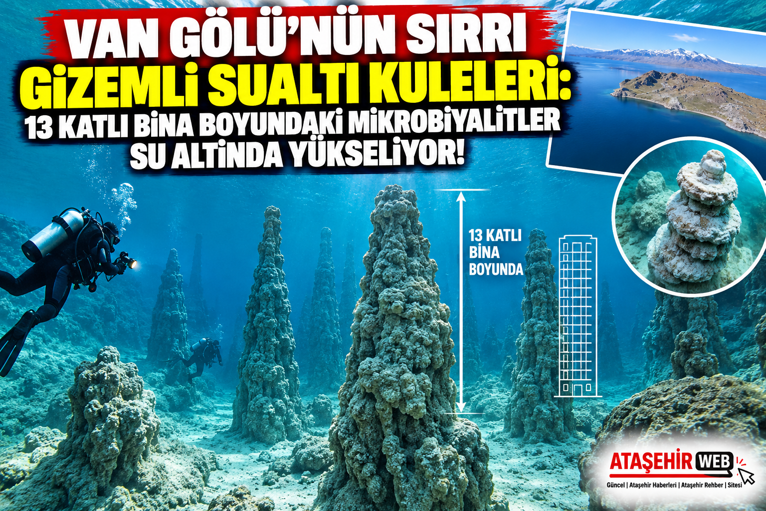 Van Gölü’nün Gizemli Sualtı Kuleleri