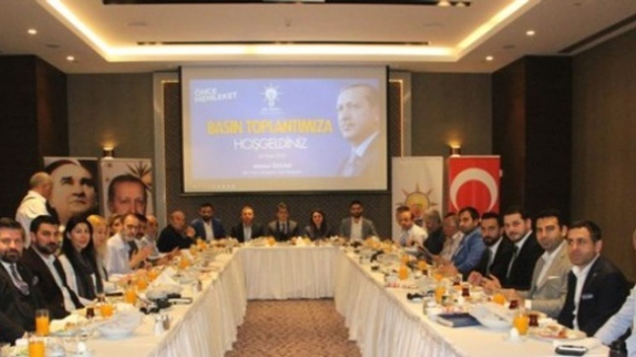 Ak Parti Ataşehir İlçe Başkanı Av. Ahmet Özcan. Yerel Basınla Kahvaltı Buluşması 2018