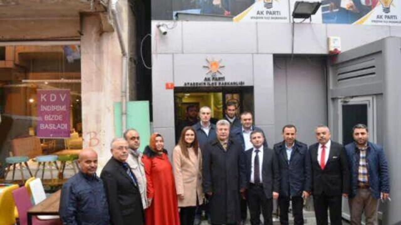 Ak Parti Çankırı Milletvekili Muhammet Emin AKBAŞOĞLU, Ak Parti Ataşehir İlçe Ziyareti