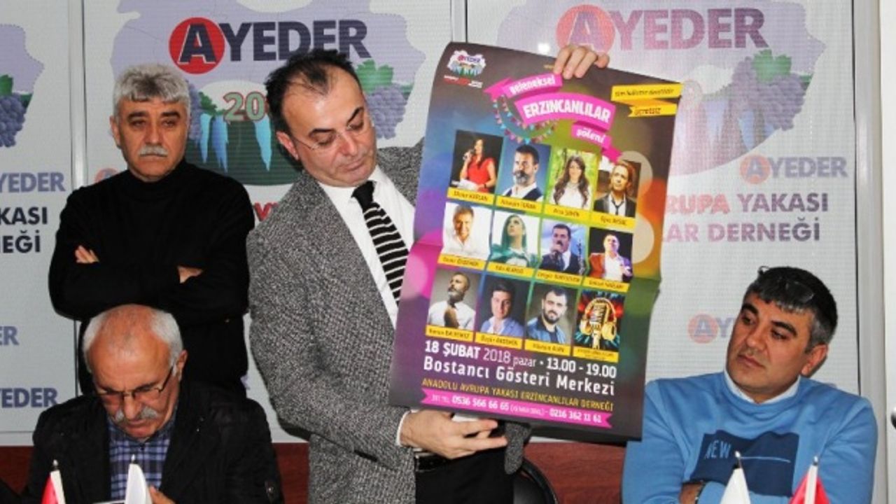 AYEDER, Anadolu, Avrupa Yakası Erzincanlılar Derneği