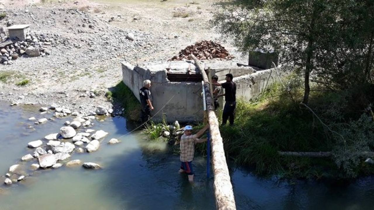 Çörekçiler Köyü Kağnı Çeçidi Köprü Yapımı 2015