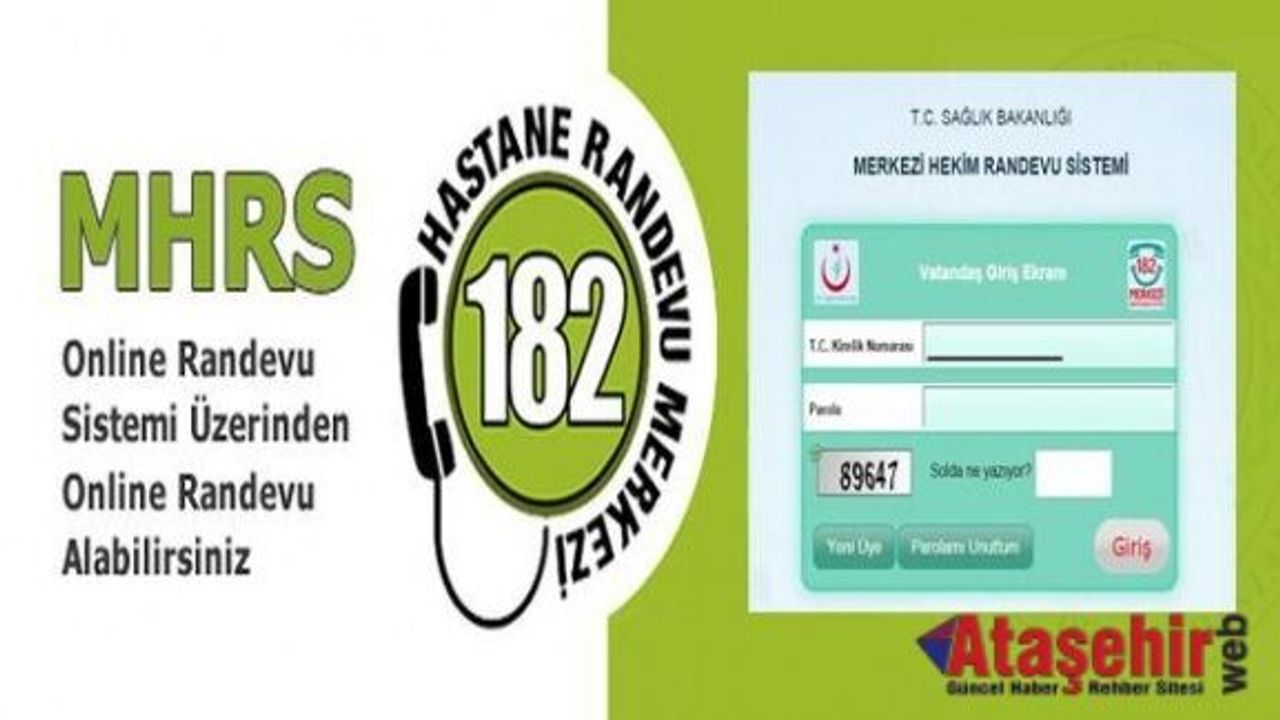 Merkezi Hastane Randevu Sistemi (MHRS)