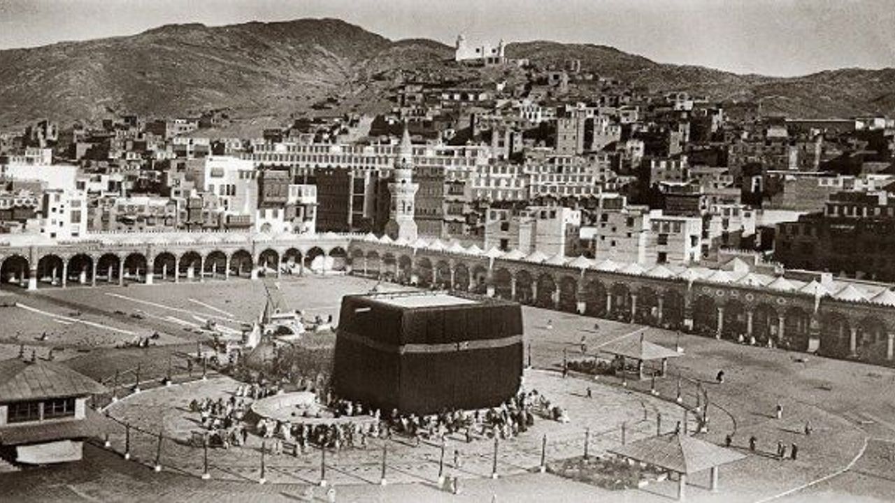 100 yıllık Kabe fotoğrafları İstanbul'da