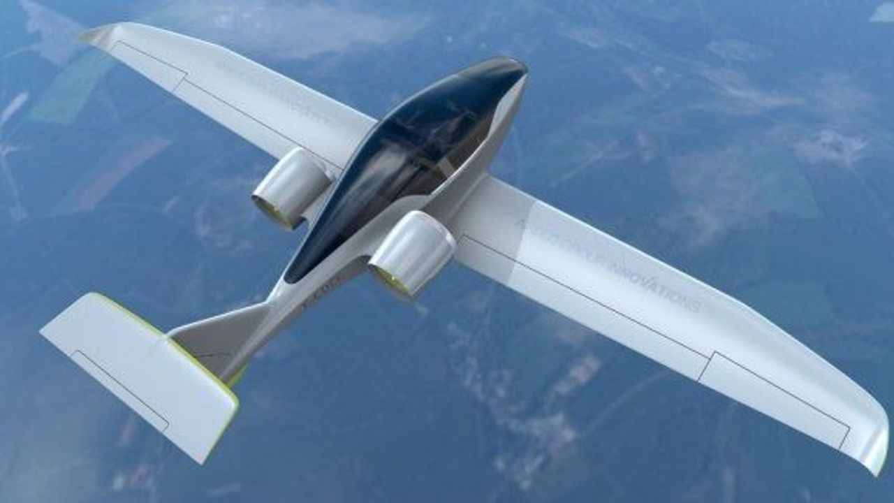 Elektrikli uçak Manş Denizi'ni geçmeyi başardı