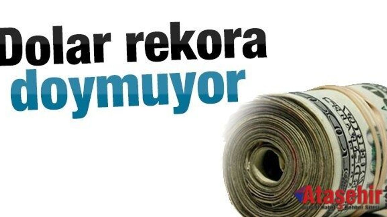 Dolar bir rekor daha kırdı