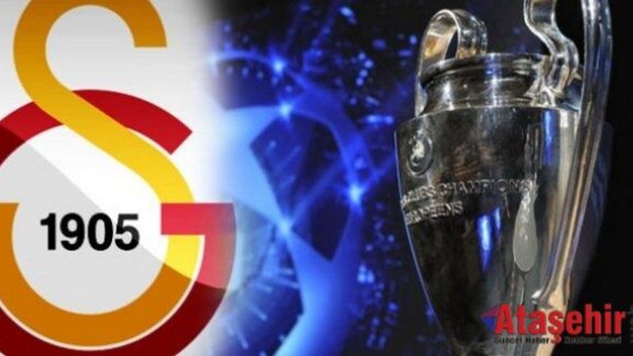 Galatasaray'ın Şampiyonlar Ligi'nde rakipleri belli oldu