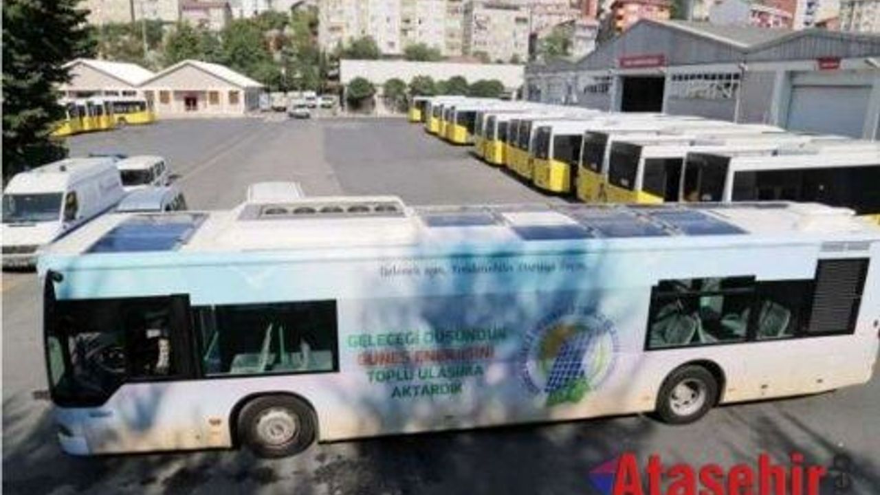 İETT'de Güneş Panelli Otobüsler sefere başlıyor