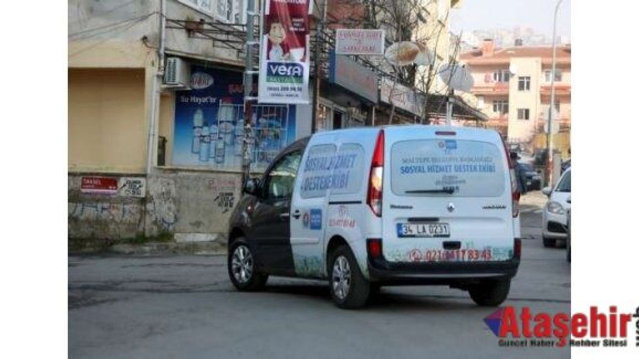 Maltepe Belediyesinden sıcak yemek ve erzak yardımı