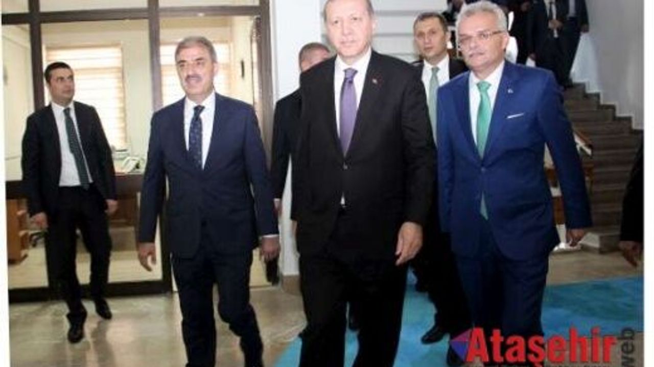 Cumhurbaşkanı Recep Tayip Erdoğan Çankırı'da