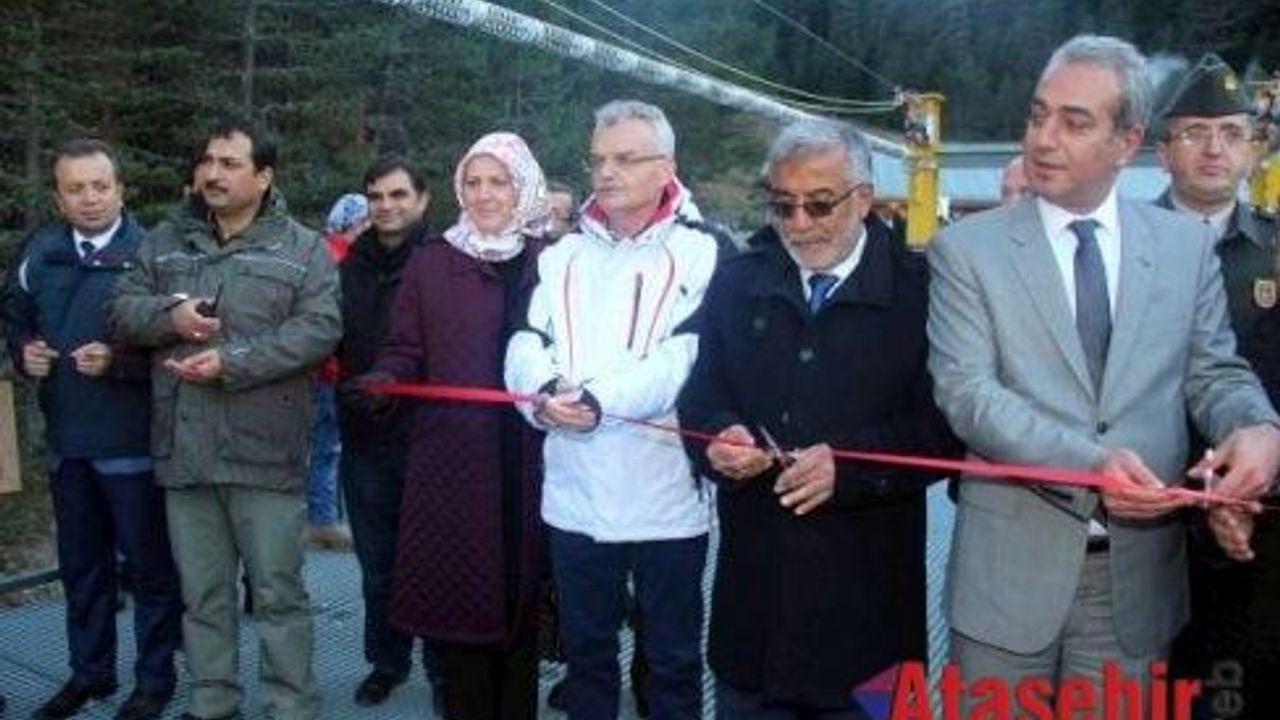Türkiye’nin En Uzun Tek Parçalı Kaytel’in (Zipline) Açılışı ılgaz'da Yapıldı