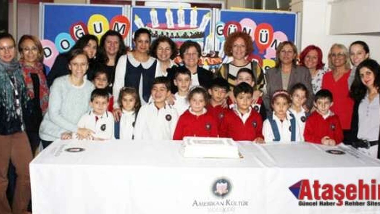 Ataşehir Amerikan Kültür’de doğum günü kutlamaları