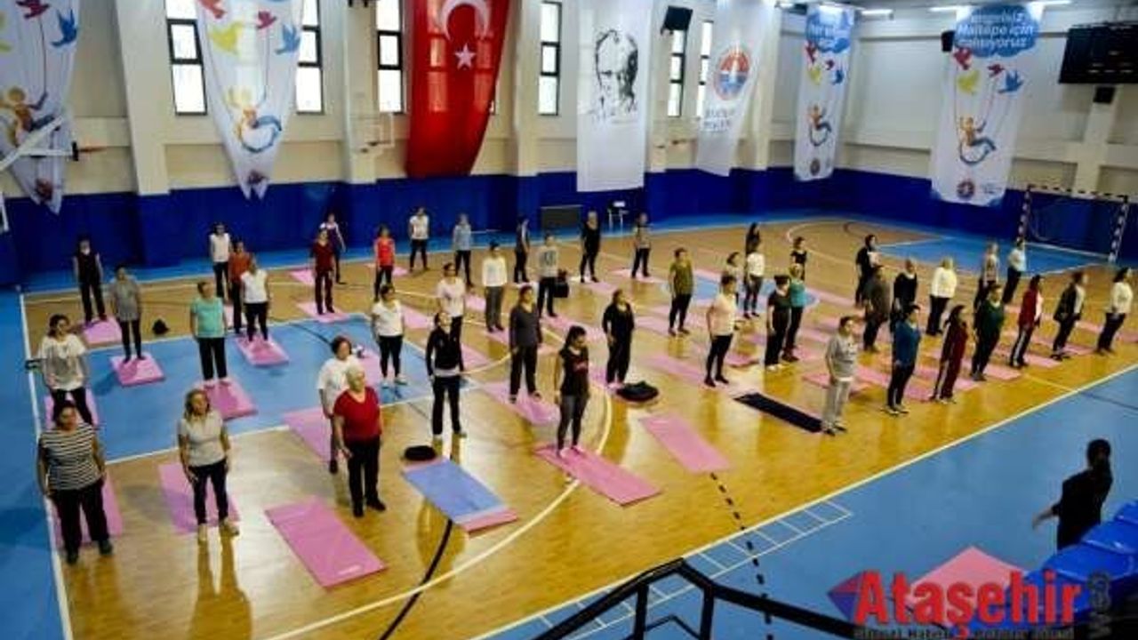 Maltepe Belediyesin'den ücretsiz pilates dersleri