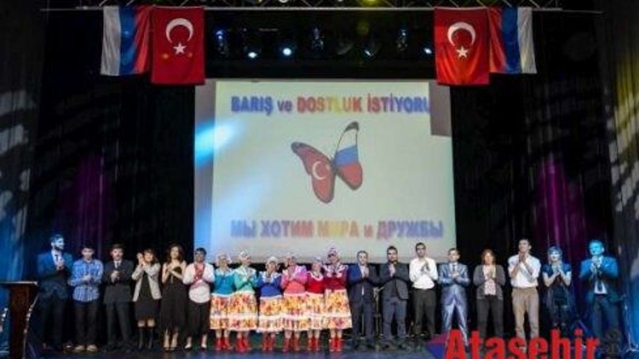 Moskova'da Türk-Rus Dostluk Konseri gerçekleşti