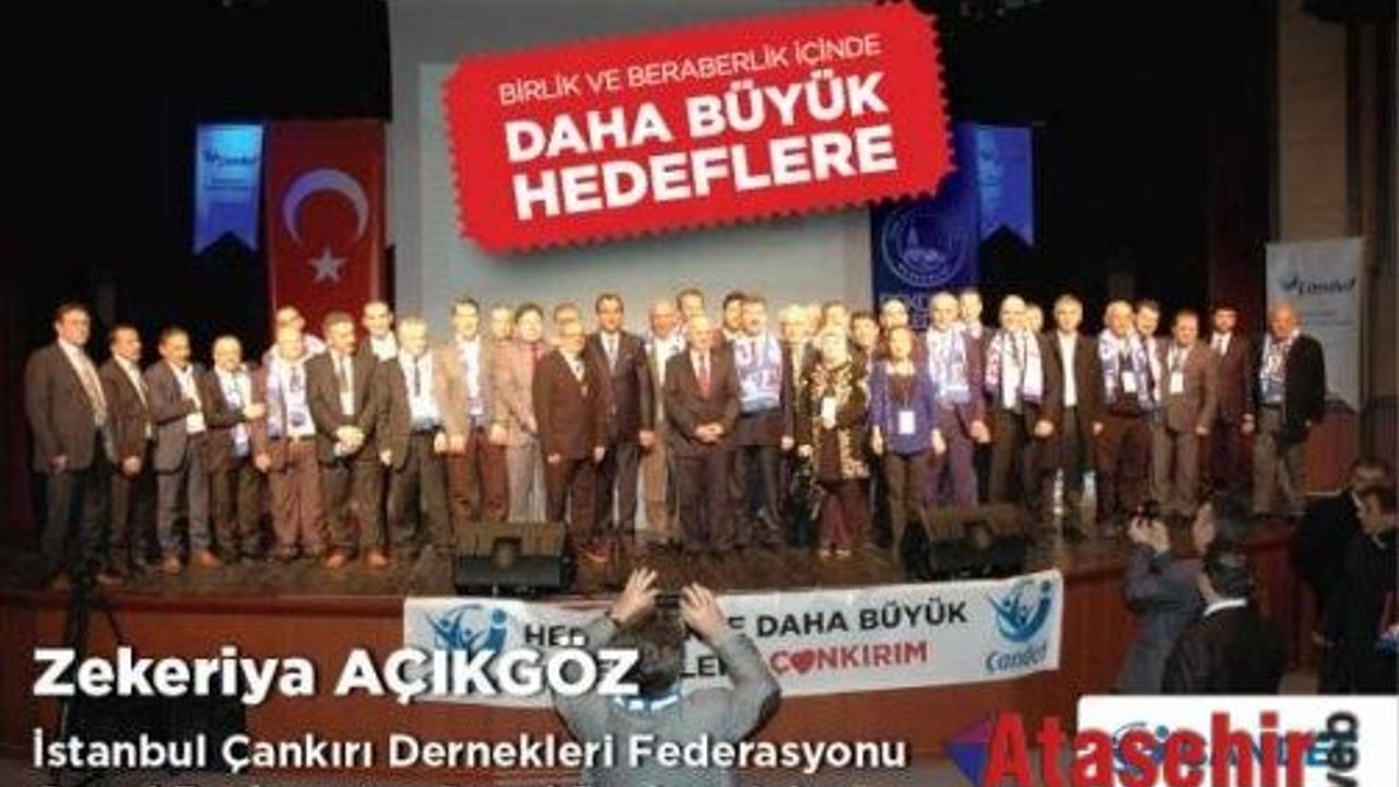 Zekeriya Açıkgöz, ÇANDEF Genel Başkanlığı’na adaylığını açıkladı.