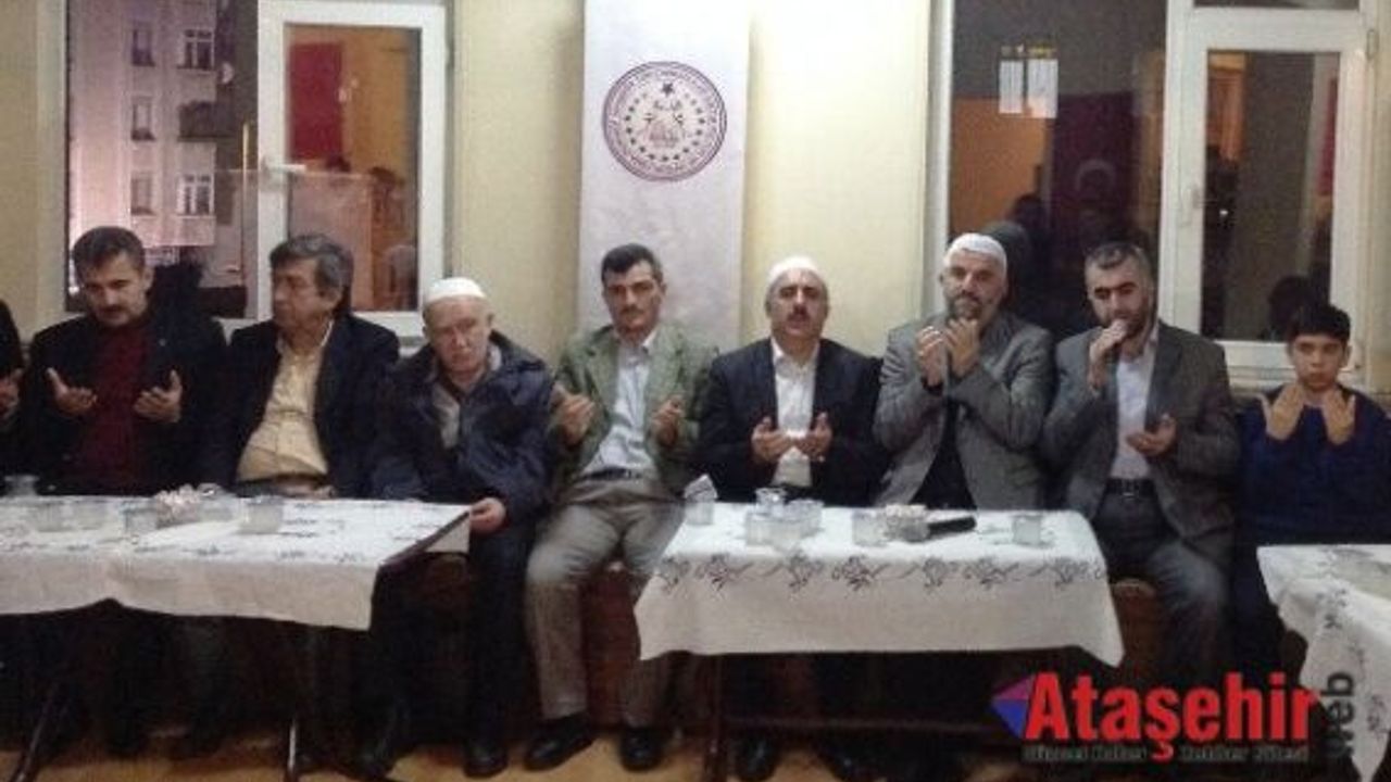 Ataşehir'de  Çankırılılar Şehitler için Mevlit Okuttular