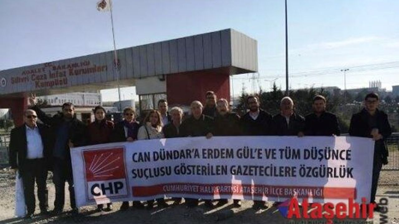 Umut Nöbetini CHP Ataşehir İlçe Örgütü Tuttu