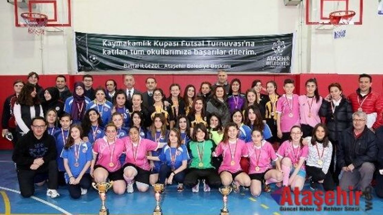 Ataşehir'de Futsal Şampiyonları Belli Oldu