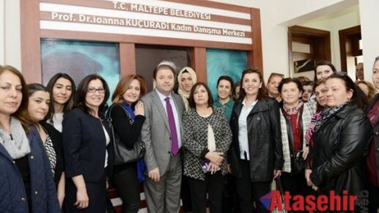 Maltepe'de  Kadınlara 7 gün 24 saat danışmanlık hizmeti