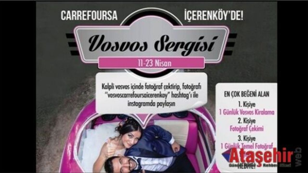 23 Nisan’da Sınırsız Eğlence için CarrefourSA İçerenköy AVM’ye Davetlisiniz!