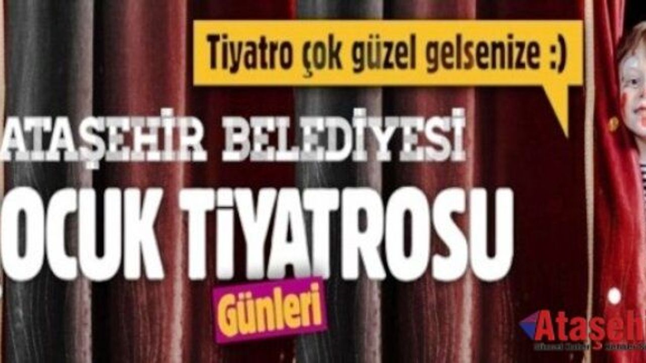Ataşehirli Çocuklar Sokak Tiyatrosunda Buluşuyor