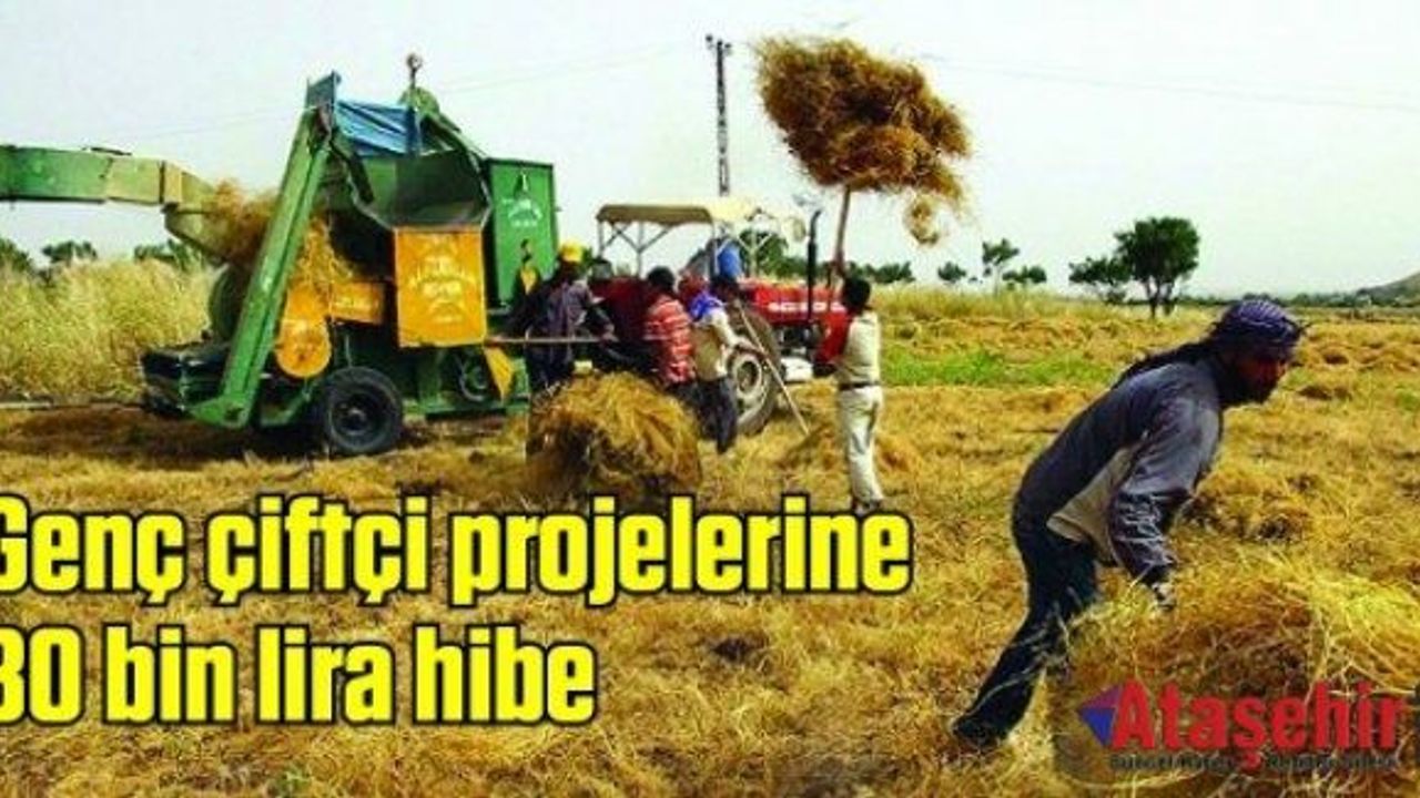 Genç çiftçilere 30 bin TL hibe desteği