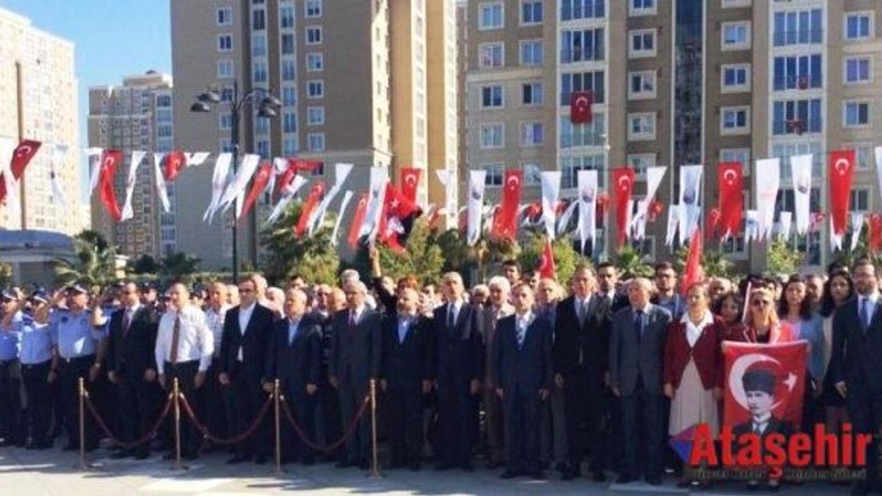 Ataşehir’de 19 Mayıs törenle kutlandı