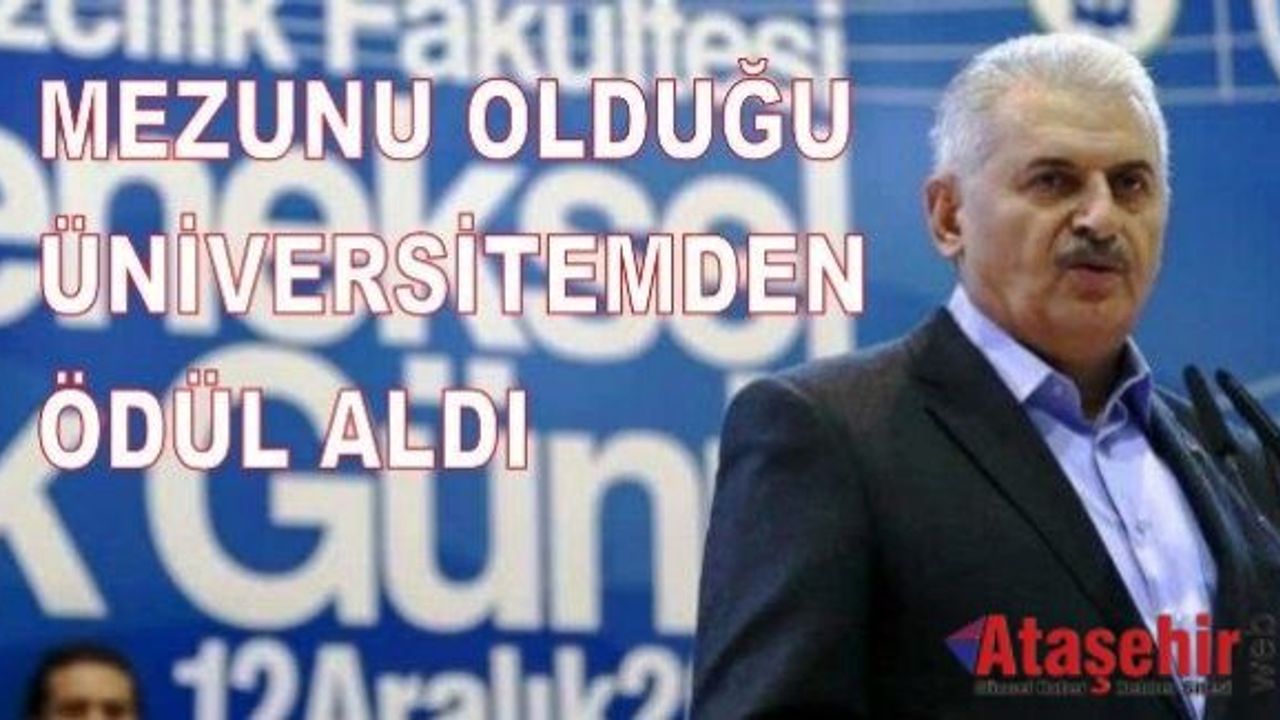 “MEZUNU OLDUĞUM ÜNİVERSİTEMDEN ALDIĞIM BU ÖDÜLDEN BÜYÜK ONUR DUYDUM”