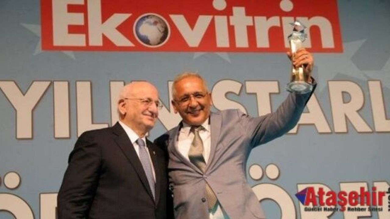 Kaptan Mustafa CAN İş Dünyası Onur Ödülünü Aldı