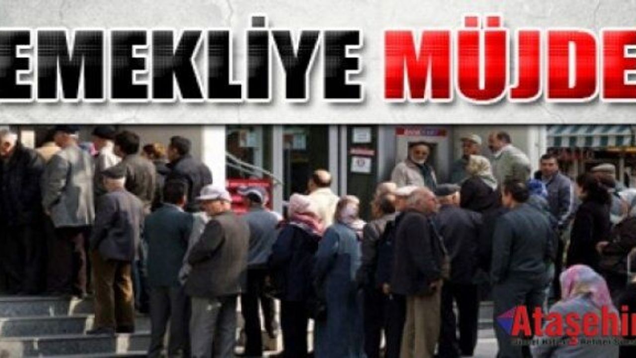 Emekli ve memura bayram öncesi maaş müjdesi!