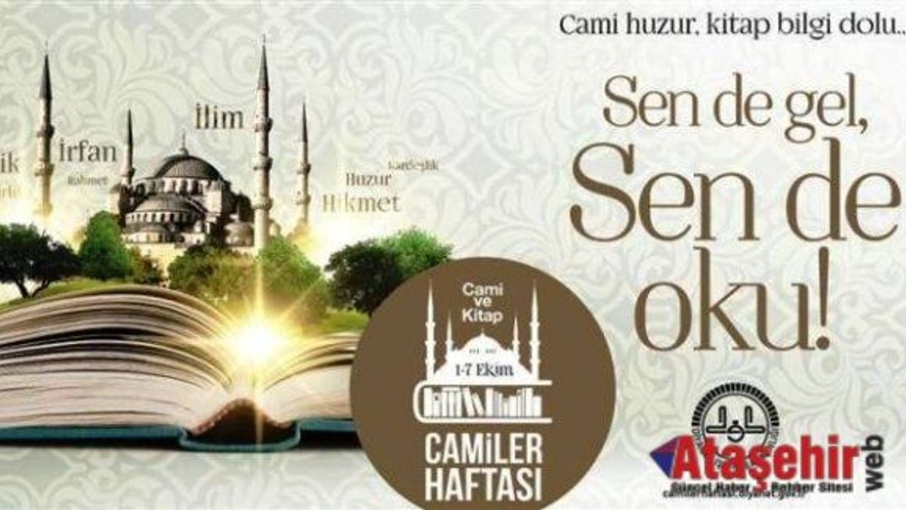 Camiler ve Din Görevlileri Haftası başladı