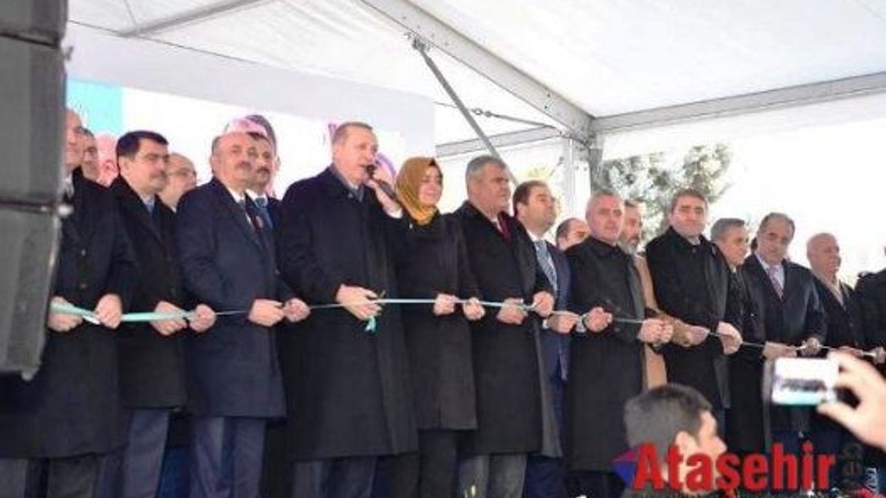 Başkan Ali Kılıç Erdoğan'la açılışta biraraya geldi