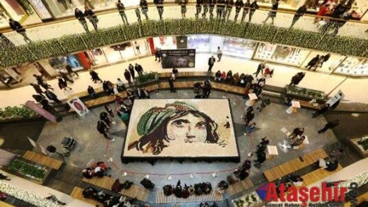 Gaziantep'te Mozaik baklava ile dünya rekoru