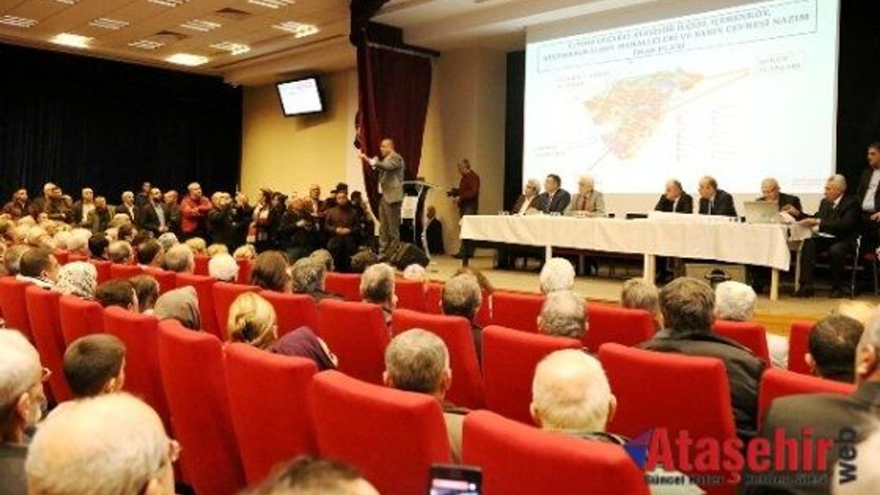 “ATAŞEHİRLİLERE İMAR BİR LÜTUF DEĞİL HAKTIR”