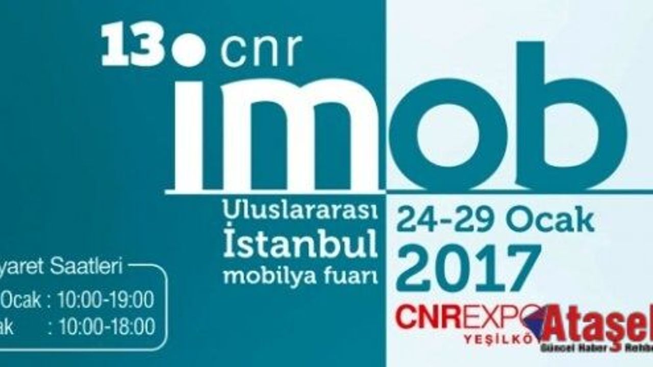 CNR İMOB 24 Ocak’ta başlıyor