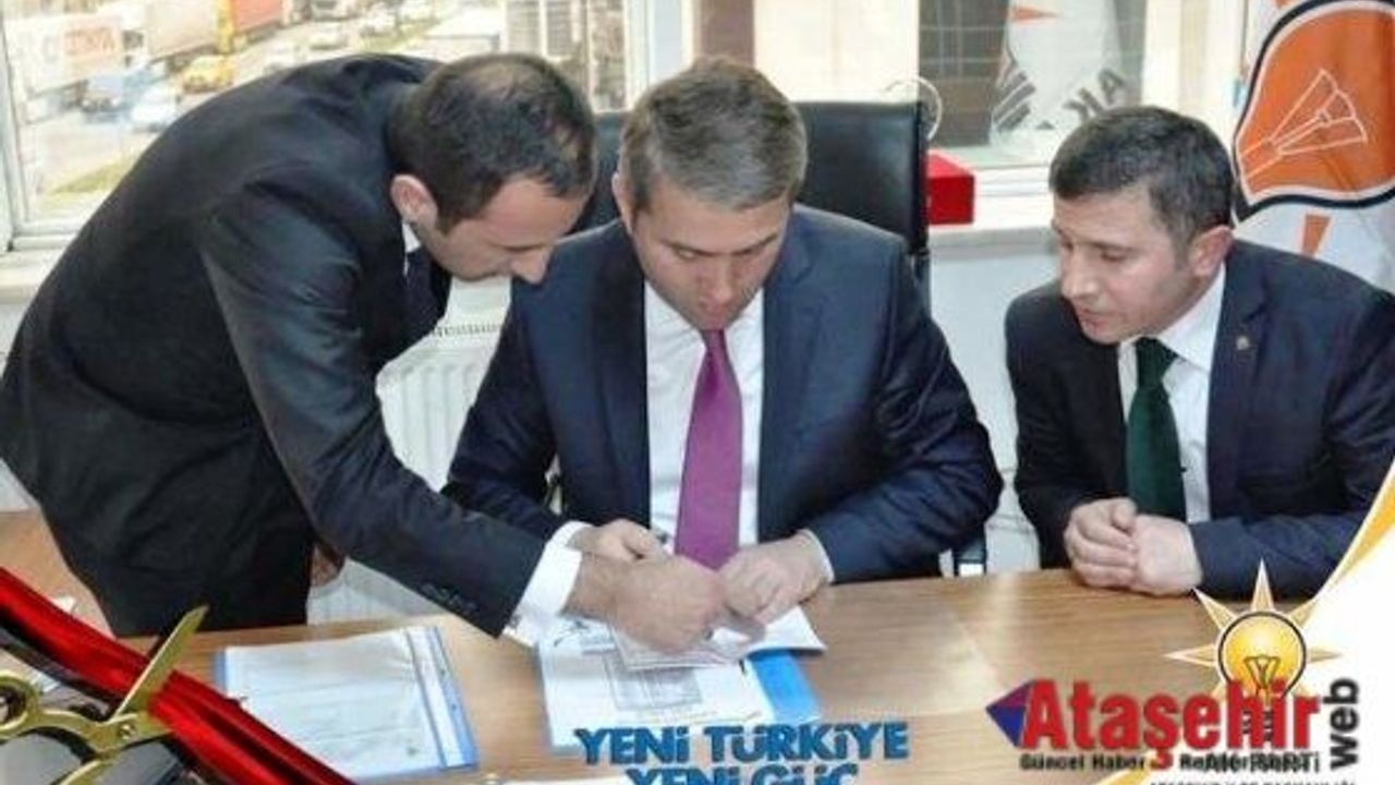 AK PARTİ ATAŞEHİR SKM BAŞKANI SİNAN AYRANCI  OLDU