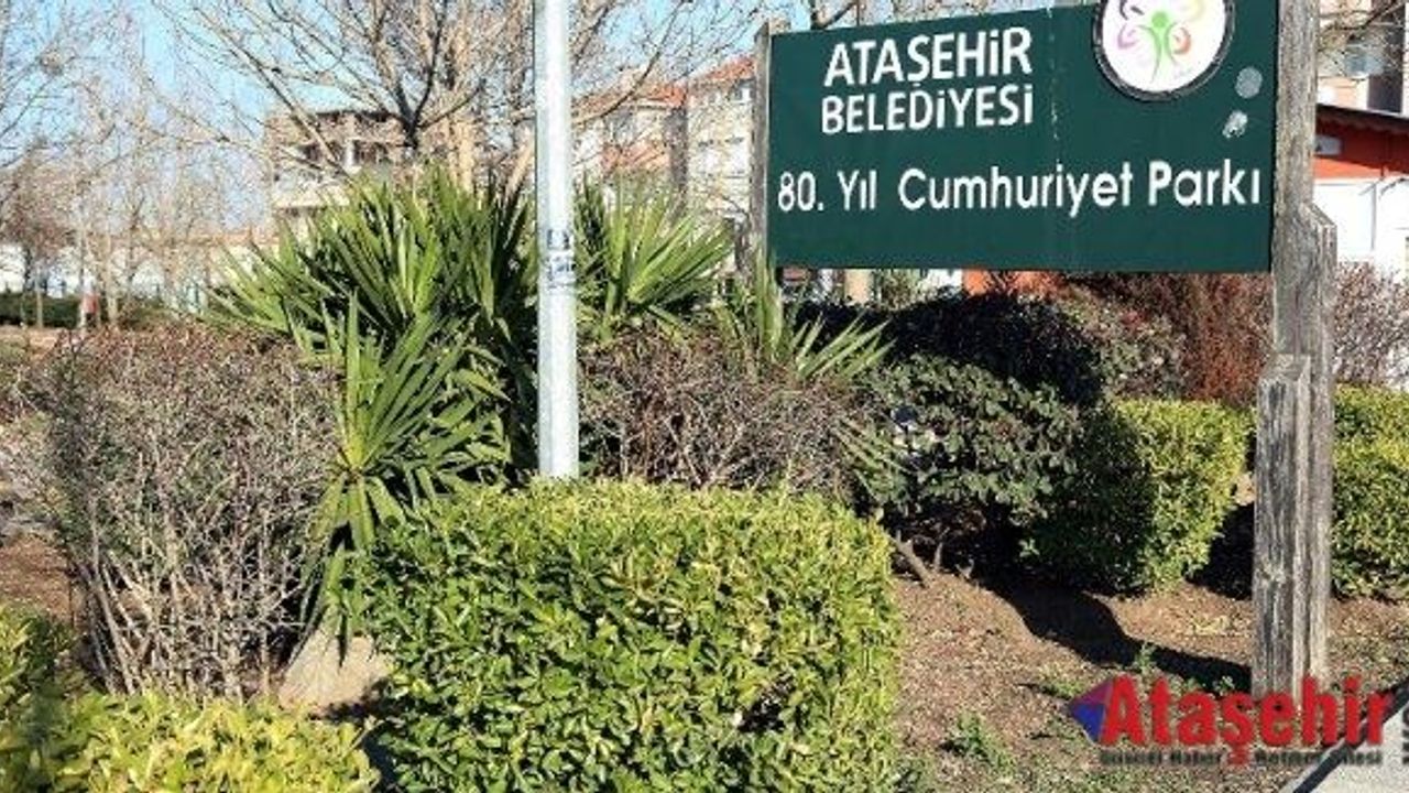 Ataşehir'de Yeşil alanlar artıyor