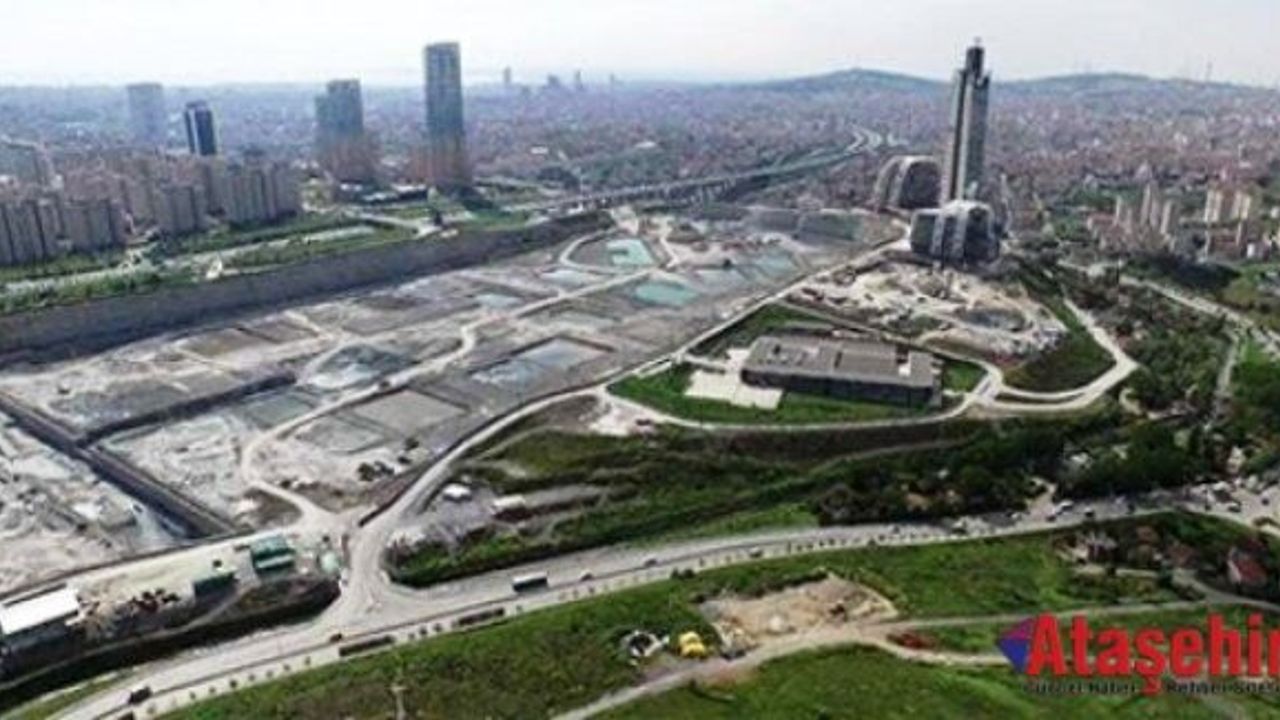 Ataşehir  Finans Merkezi’nin yapılacağı arazi satılıyor