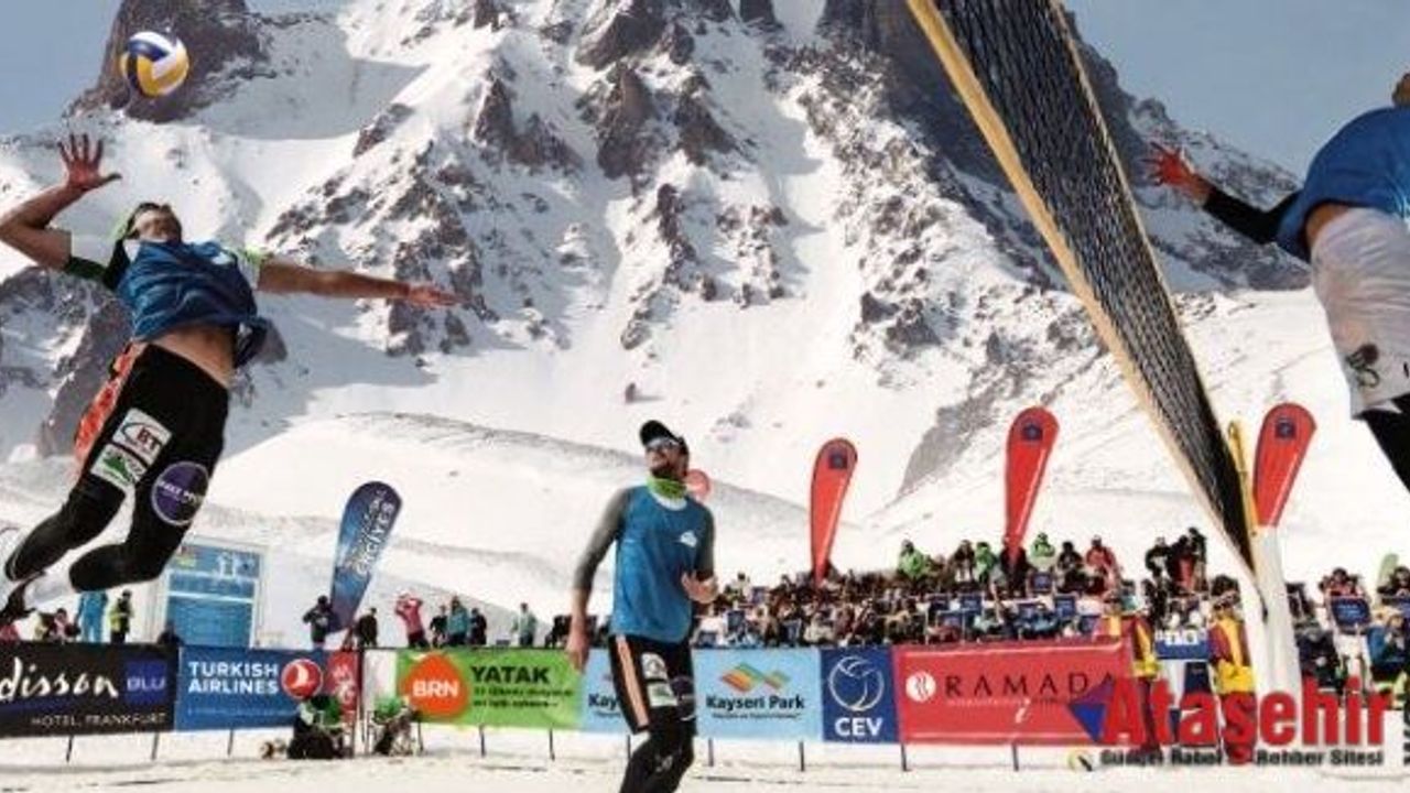 KAR VOLEYBOLU AVRUPA KUPASI ERCİYES’TE BAŞLADI
