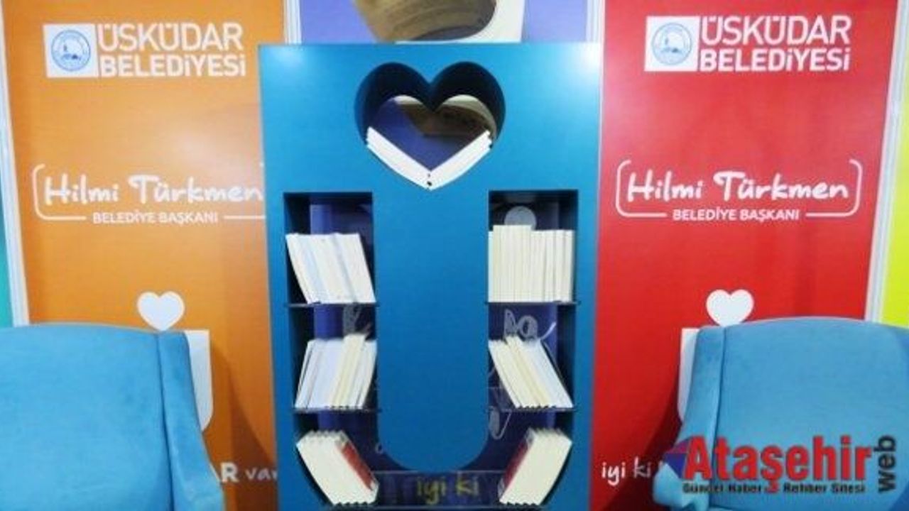 Üsküdar Belediyesi’nden bir kişiye 100 kitap…