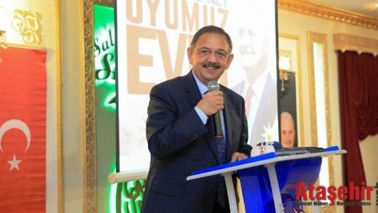 Bakan Mehmet Özhaseki “Sultanbeyliler Artık Rahat Edecek”