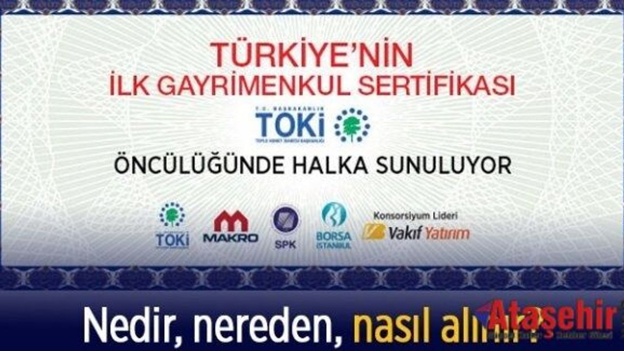Gayrimenkul Sertifikası ile nasıl konut alınır?