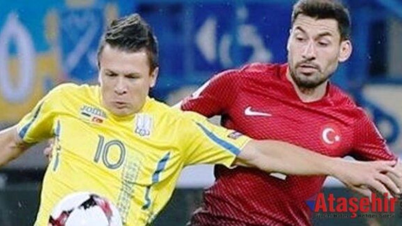 A Milli Futbol Takımı Ukrayna'ya 2-0 yenildi.