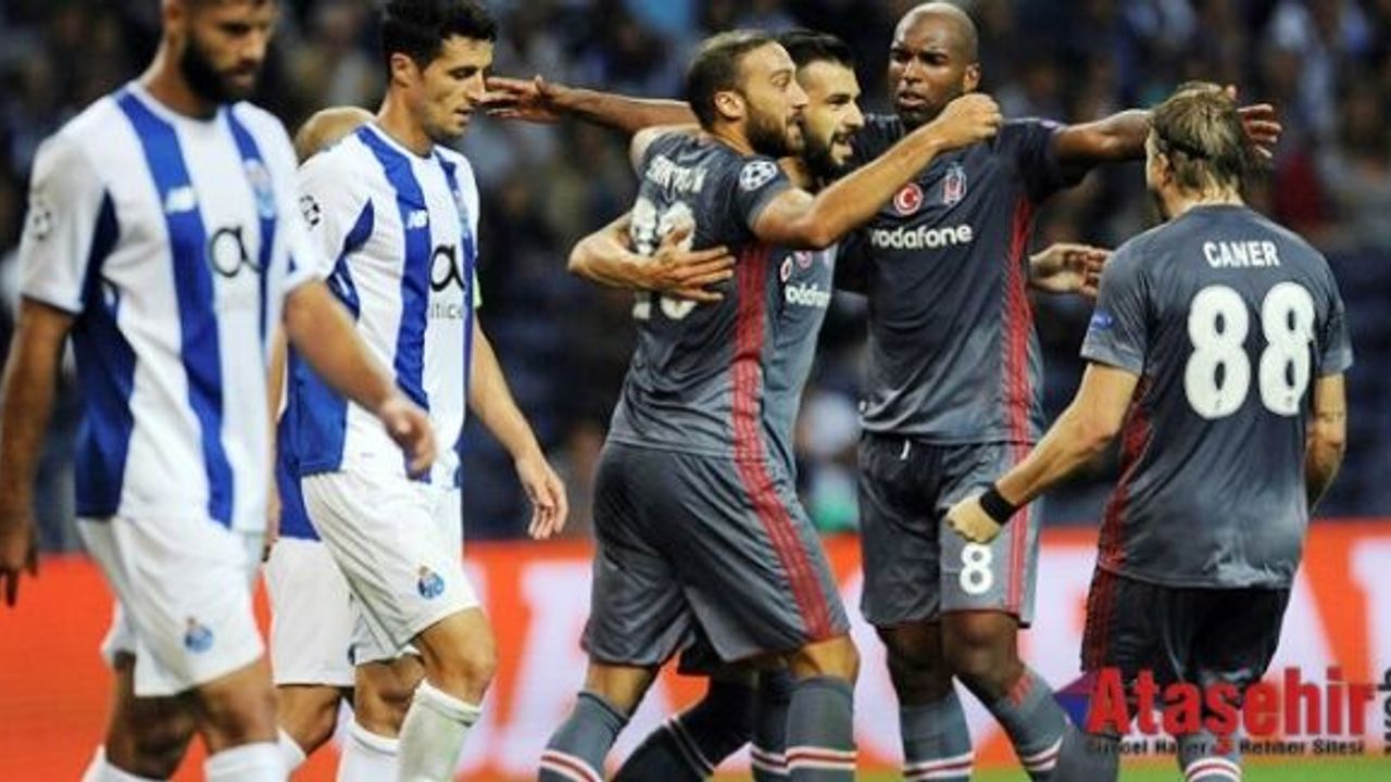 Beşiktaş Porto'yu 3 - 1 Yendi