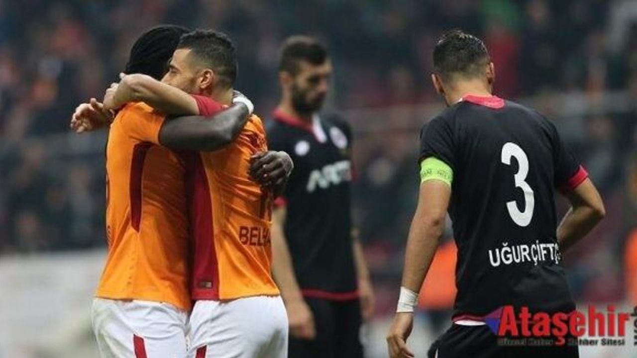 Galatasaray, Gençlerbirliği'ni 5-1 mağlup etti.
