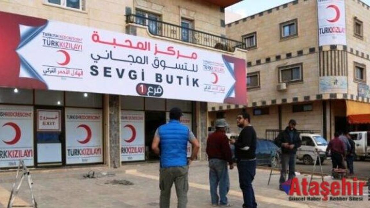 Kızılay, İdlib’te ihtiyaç sahipleri için 2 Sevgi Mağazası daha açıyor