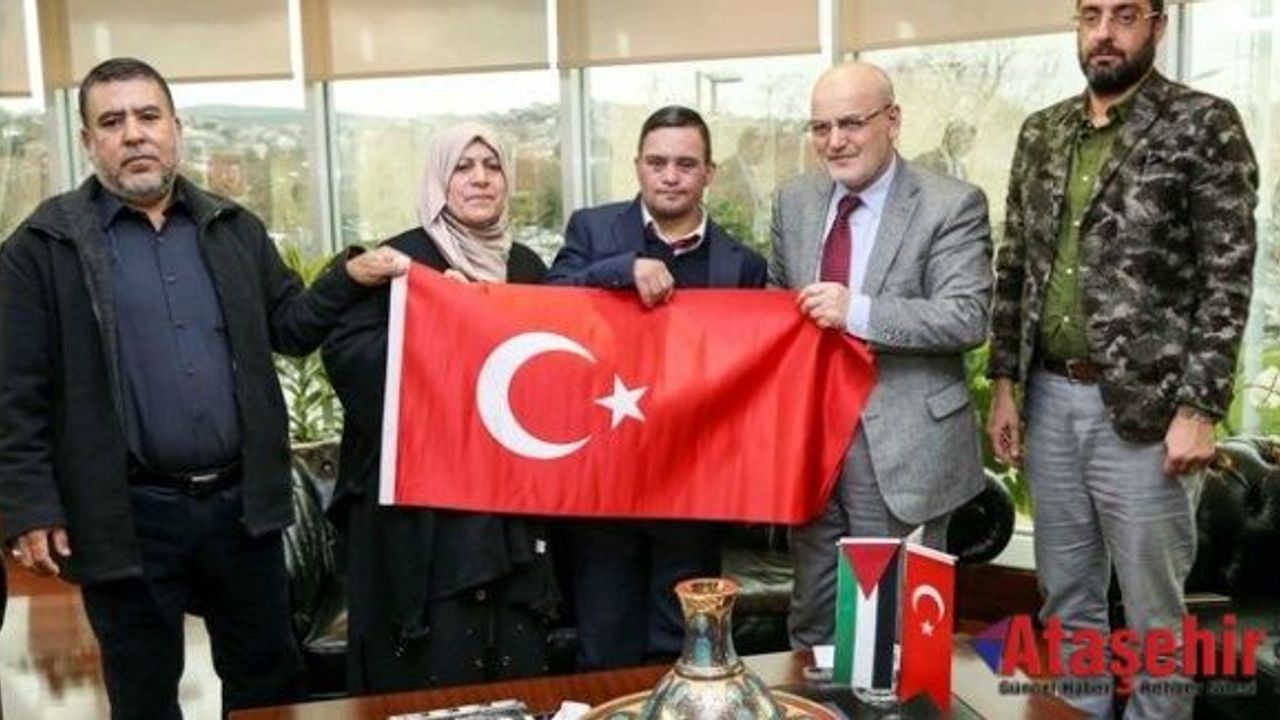 Filistinli Down Sendromlu Muhammed El Tavil Beykoz’da