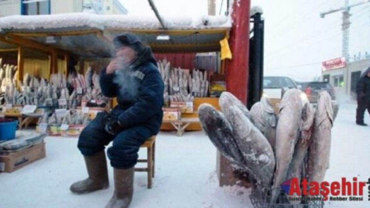 Hava Sıcaklığı -67 Dereceye Düştü