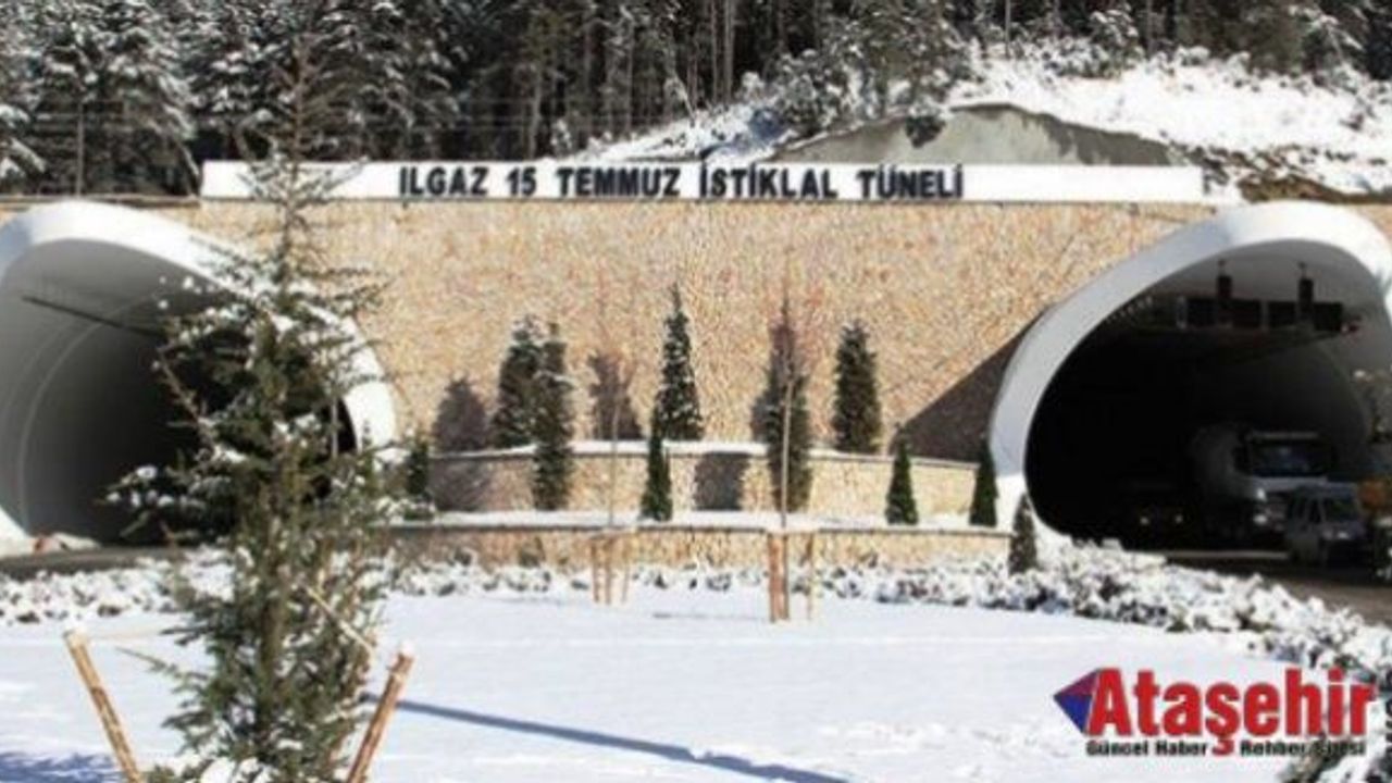 Ilgaz Tüneli’ni 1,2 milyon araç kullandı