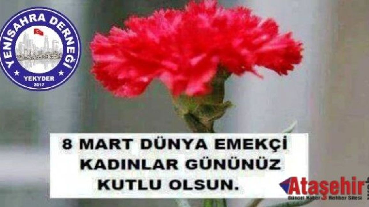 8 MART EMEKÇİ KADINLAR GÜNÜNÜZ KUTLU OLSUN