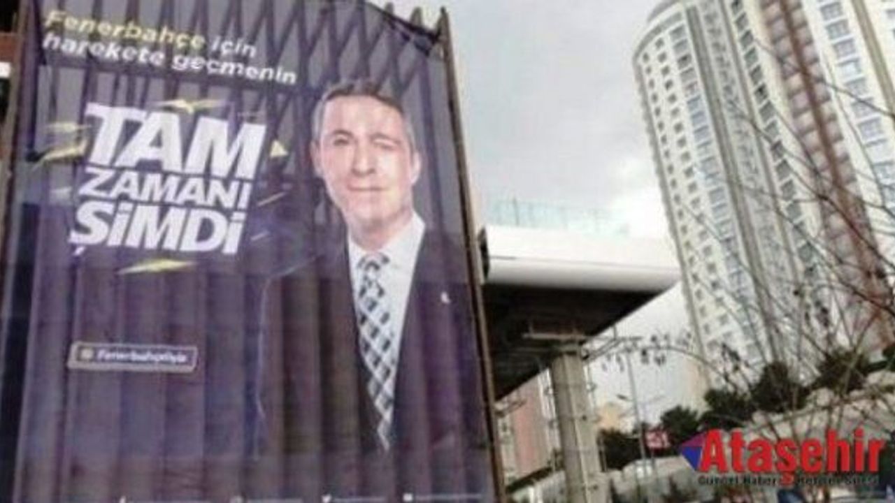 Ataşehir'de F.Bahçeli taraftarlara Ali Koç sürprizi